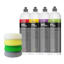 MENZERNA POLISHES 250ML AND D CON DELTA PRO PADS 80MM KIT