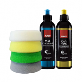 MENZERNA POLISHES 250ML AND D CON DELTA PRO PADS 80MM KIT